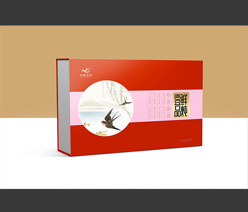 印象女神燕窩包裝禮盒效果
