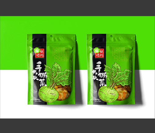 自立袋效果圖